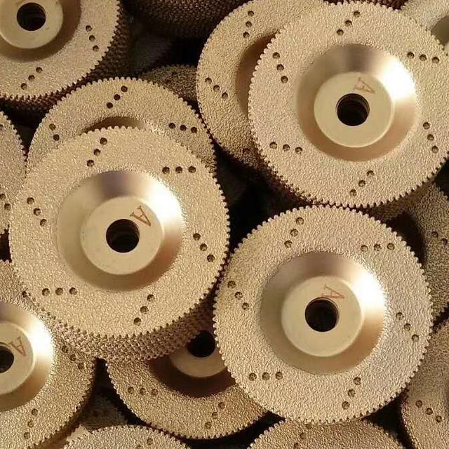 Brazed Cutting Disc Hihg Quality 100mm Vacuum Brazed Diamond Cup for Marbe Granite Ceramic Quartz Cutting And Grinding