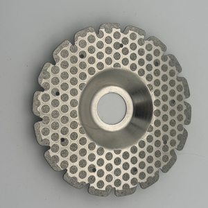 Electroplated Diamond cutting and grinding glass ceramic tile