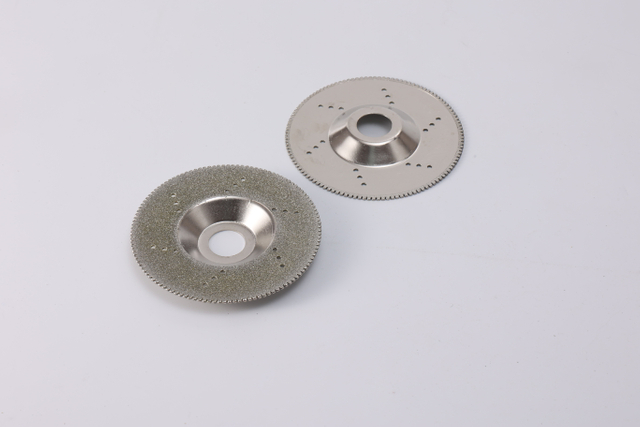 Electroplated Diamond Bowl Shape Grinding Disc With Teeth
