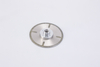 One Side Triangle Shape and Other Side With Strips Abrasive Electroplated M14 Thread Diamond Saw Blade for Marble
