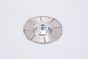 One Side Triangle Shape and Other Side With Strips Abrasive Electroplated M14 Thread Diamond Saw Blade for Marble