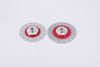 4.5”/5” Double Sided Vacuum Brazed Diamond Cutting&Grinding Disc for Concrete Granite Marble Stone Tile