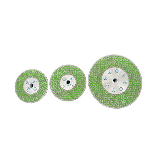 Electroplated Diamond Cutting Blade Disc with Flange