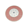 Electroplated Double Side Triangle Shape Diamond Cutting And Grinding Disc Saw Blade for Marble Ceramic with M14 Flange