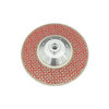 Electroplated Double Side Triangle Shape Diamond Cutting And Grinding Disc Saw Blade for Marble Ceramic with M14 Flange