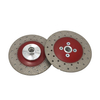 4.5”/5” Double S Ided Vacuum Brazed Diamond Cutting&grinding Disc for Concrete Granite Marble Stone Tile