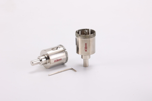 Self-Centering Diamond Hole Saw for Glass/Ceramic Tile/Marble Precision Drilling