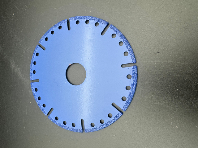 Vacuum Brazed U slot Segment Diamond Cutting Disc Saw Blade