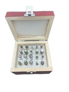 20 sets of boxes Electroplated Diamond Grinding Head Pins Stone Mounted Points Set for Engraving Stone 