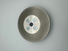 Electroplated diamond cutting and frinding disc glass